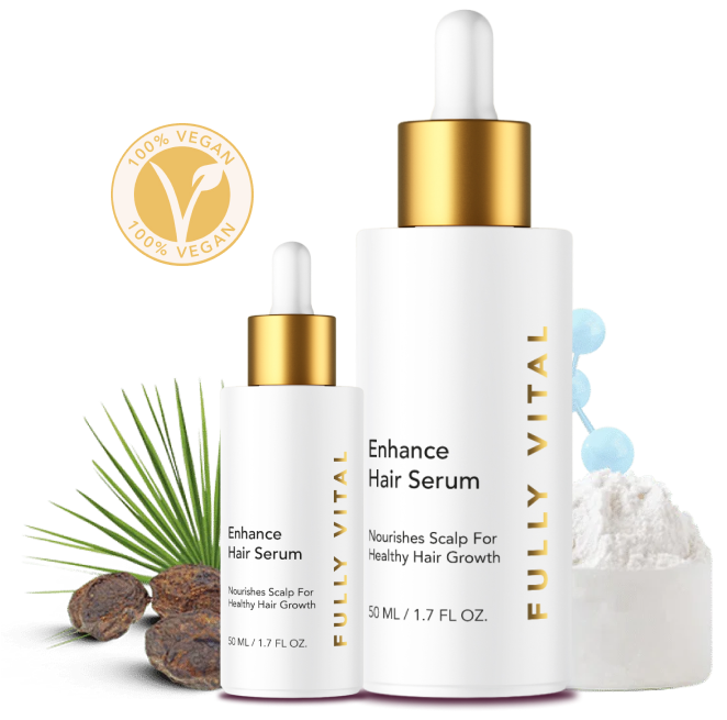 🌿 FullyVital – The Natural Solution to Hair Thinning and Hair Loss 🌿